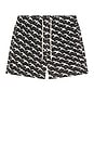 view 4 of 5 SHORT DE BAIN X in Black Birds