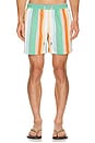 view 1 of 5 SHORT DE BAIN CLASSIC in Beach House Stripes 1