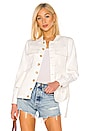 view 1 of 5 BLOUSON MARWEN in Blanc