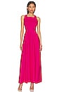 view 2 of 3 Elke Maxi Dress in Fuchsia