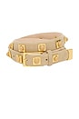 view 2 of 2 No. 2 Studded Belt in Oat