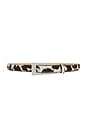 view 1 of 3 X Revolve No.10 Ponyhair Belt in Cowhide