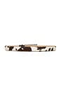 view 2 of 3 X Revolve No.10 Ponyhair Belt in Cowhide