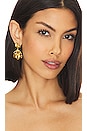 view 3 of 3 Jasmine Earrings in Gold