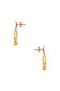 view 2 of 2 Micah Earrings in 24k Gold Vermeil