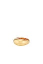 view 2 of 2 Abella Ring in 24k Gold Vermeil