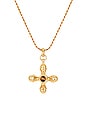 view 2 of 3 Taya Necklace in Gold