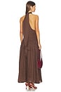 view 4 of 4 ROBE MAXI in Brown