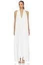 view 2 of 5 Drape Maxi Dress in White