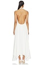 view 4 of 5 Drape Maxi Dress in White