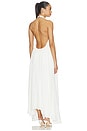 view 5 of 5 Drape Maxi Dress in White