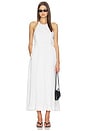 view 1 of 3 VESTIDO LINEN DOLL MAXI in White