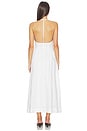 view 3 of 3 VESTIDO LINEN DOLL MAXI in White