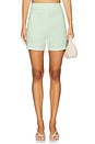 view 1 of 6 x REVOLVE Flat Front Mini Short in Pistachio