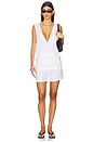 view 5 of 6 x REVOLVE Flat Front Mini Short in White