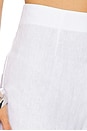 view 6 of 6 x REVOLVE Flat Front Mini Short in White