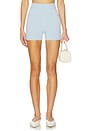 view 1 of 6 Cashmere Pocket Knit Short in Light Blue