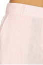 view 6 of 6 SHORT EN LIN in Soft Pink