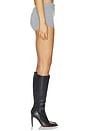 view 5 of 7 Cashmere Mini Short in Dark Grey
