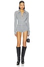 view 7 of 7 Cashmere Mini Short in Dark Grey