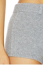 view 8 of 7 Cashmere Mini Short in Dark Grey