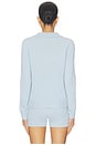 view 3 of 4 Cashmere Polo Jumper in Light Blue