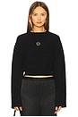 view 1 of 4 Bell Sleeve Jumper in Black