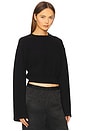 view 2 of 4 Bell Sleeve Jumper in Black