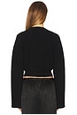view 3 of 4 Bell Sleeve Jumper in Black