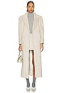view 1 of 4 MANTEAU STYLE BLAZER in Oatmeal