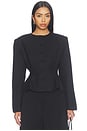 view 1 of 4 Wool Contoured Jacket in Black