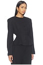 view 2 of 4 Wool Contoured Jacket in Black