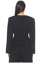 view 4 of 4 Wool Contoured Jacket in Black