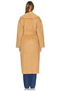 view 4 of 4 Cashmere Wrap Coat in Tan