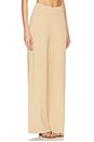view 2 of 6 Fine Knit Ribbed Straight Leg Pant in Tan