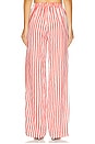 view 4 of 6 PANTALON AVEC CORDON DE SERRAGE in Stripe Red
