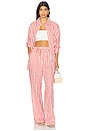 view 5 of 6 PANTALON AVEC CORDON DE SERRAGE in Stripe Red