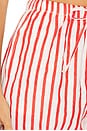 view 6 of 6 PANTALON AVEC CORDON DE SERRAGE in Stripe Red