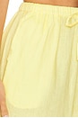view 6 of 6 x REVOLVE Drawstring Pant in Butter Yellow