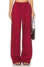 view 1 of 6 PANTALON in Burgundy