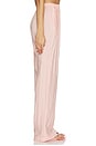 view 3 of 6 Linen Low Waist Day Pant in Soft Pink