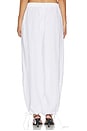 view 5 of 7 Linen Balloon Pant in White