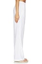 view 3 of 6 PANTALONES DE LINO in White
