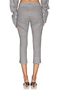 view 4 of 6 x REVOLVE Linen Capri Pant in Black & White Gingham