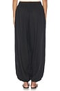 view 4 of 6 Linen Balloon Pant in Black