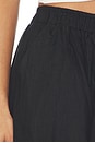 view 6 of 6 Linen Balloon Pant in Black