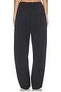 view 5 of 6 Wool Contoured Balloon Pant in Black