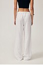view 5 of 7 Linen Drawstring Trouser in White