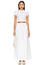 view 4 of 4 Utility Maxi Skirt in White