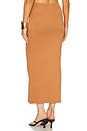 view 3 of 4 Maxi Skirt in Tan